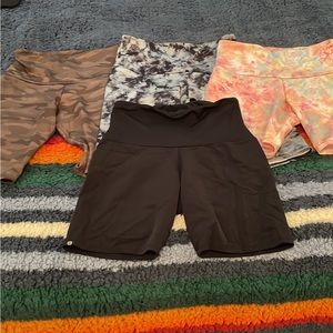 Set of 4 Onzie Biker Shorts